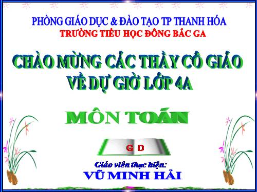 Ôn tập về hình học