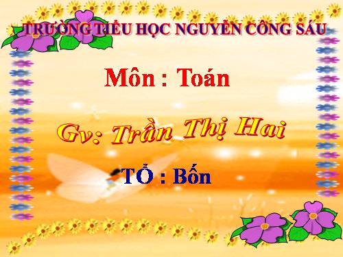 Ôn tập về phân số