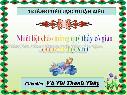 Phép trừ phân số