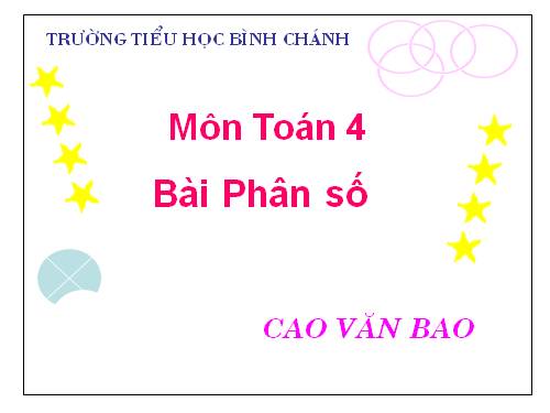 Phân số