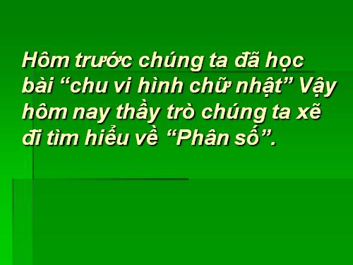 Phân số