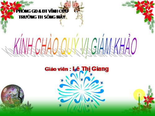 Giới thiệu tỉ số