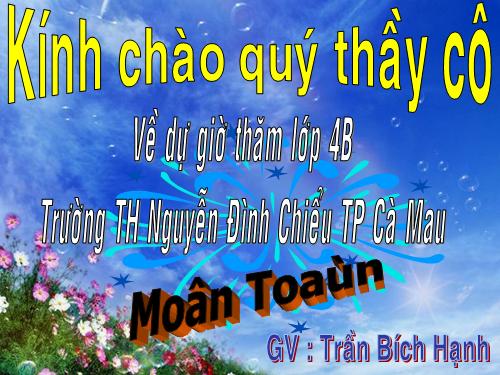 Ôn tập về các phép tính với số tự nhiên