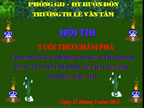 Tuổi thơ khám phá