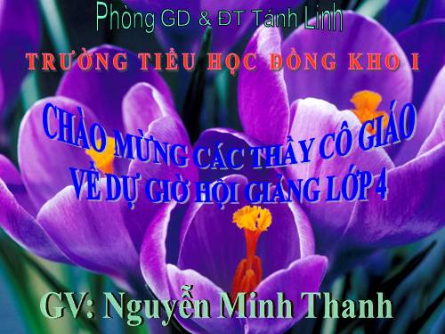 Ôn tập về phân số