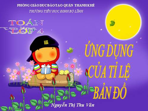 Ứng dụng của tỉ lệ bản đồ