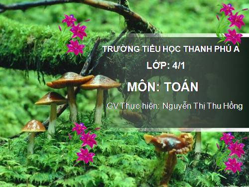 Phép trừ phân số (tiếp theo)