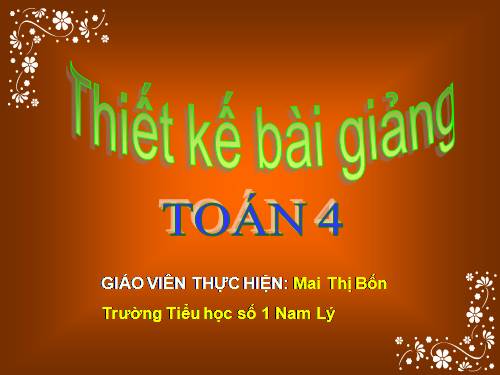 Phân số và phép chia số tự nhiên