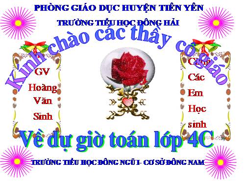 So sánh hai phân số khác mẫu số