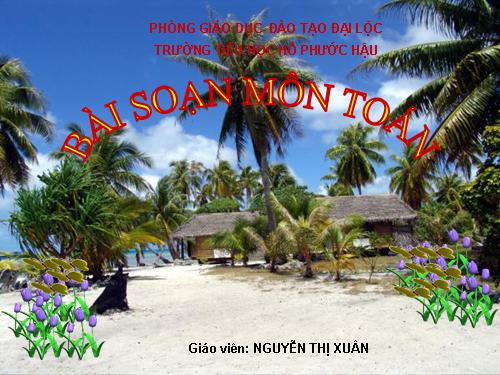 Các Bài giảng khác thuộc Chương trình Toán 4