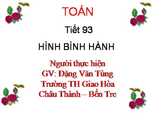 Hình bình hành