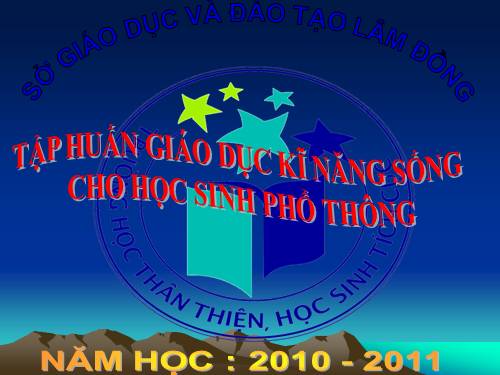 STGT: STGT kỹ năng sống cho HS PT.