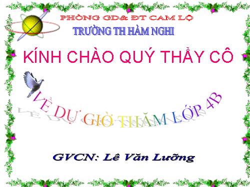 Các Bài giảng khác thuộc Chương trình Toán 4