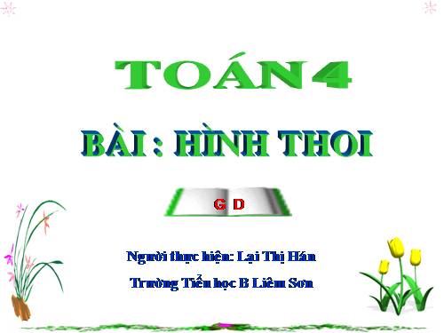 Hình thoi