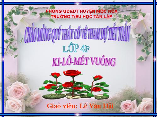 Ki-lô-mét vuông