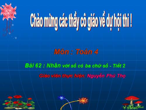 Các Bài giảng khác thuộc Chương trình Toán 4