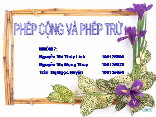 Phép cộng