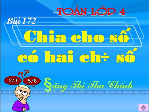 Chia cho số có hai chữ số