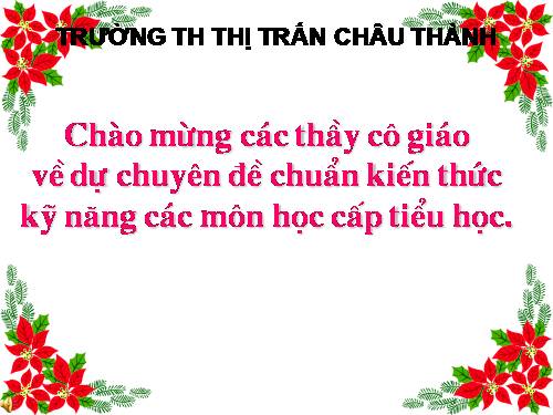 CHUAN KIEN THUC KI NANG-THAM KHAO