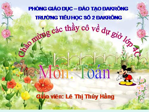 Chia một số cho một tích