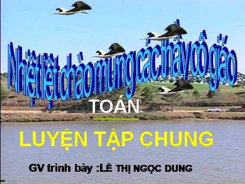 Các Bài giảng khác thuộc Chương trình Toán 4