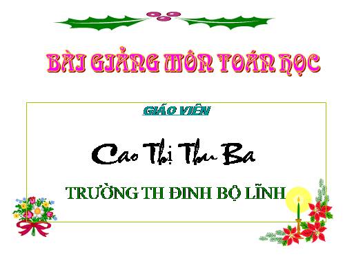 Tìm hai số khi biết tổng và tỉ số của hai số đó