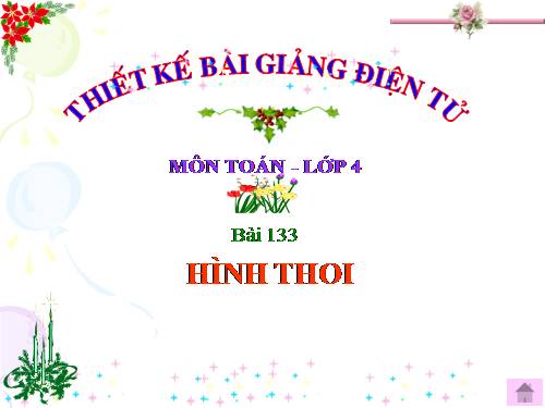 Hình thoi