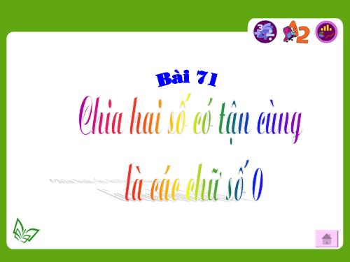 Chia hai số có tận cùng là các chữ số 0