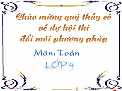 Quy đồng mẫu số các phân số