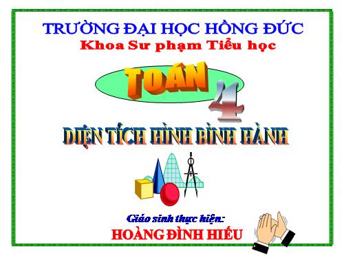 Diện tích hình bình hành