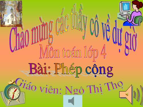 Phép cộng