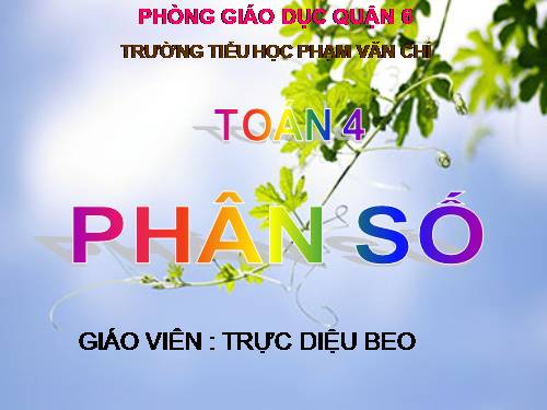 Phân số