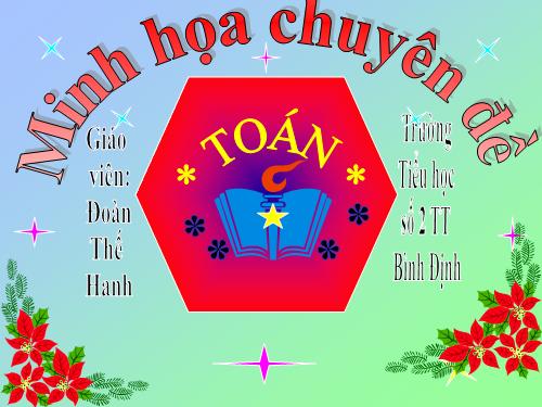 minh họa chuyên đề "So sánh hai phân số: