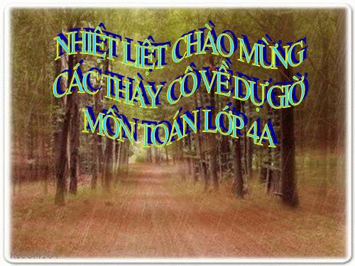 Chia một tổng cho một số