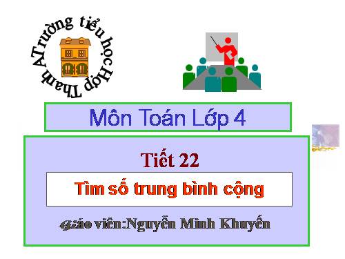 Tìm số trung bình cộng