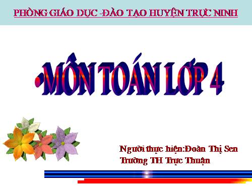 Diện tích hình thoi