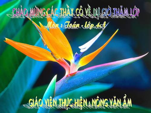 Ôn tập về Tìm số trung bình cộng