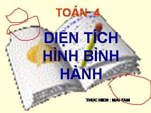 Diện tích hình bình hành