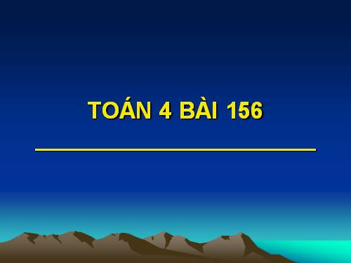 Ôn tập về các phép tính với số tự nhiên (tiếp theo)