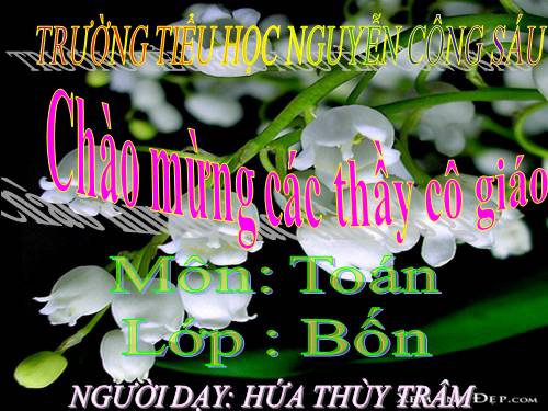 Ôn tập về số tự nhiên (tiếp theo)