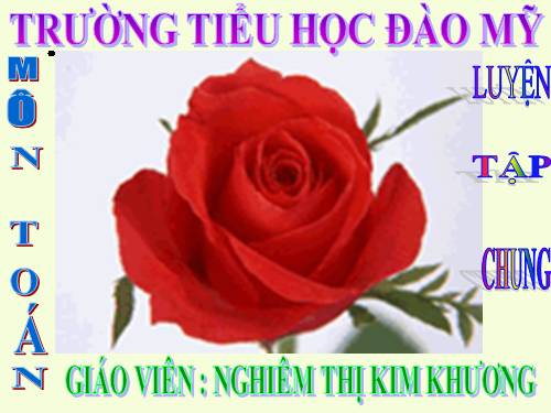 Các Bài giảng khác thuộc Chương trình Toán 4