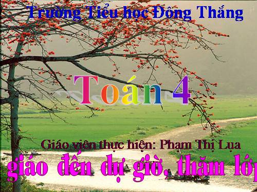 Ôn tập về số tự nhiên (tiếp theo)