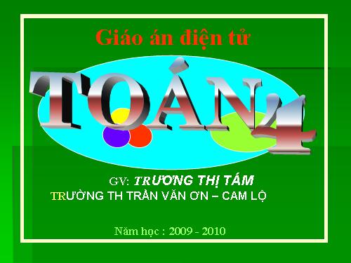 Tìm hai số khi biết tổng và tỉ số của hai số đó