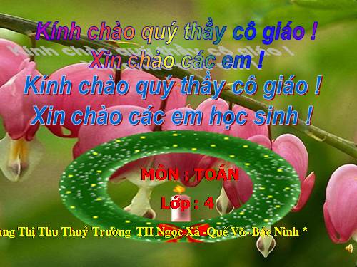 Phép chia phân số