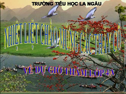 Các Bài giảng khác thuộc Chương trình Toán 4