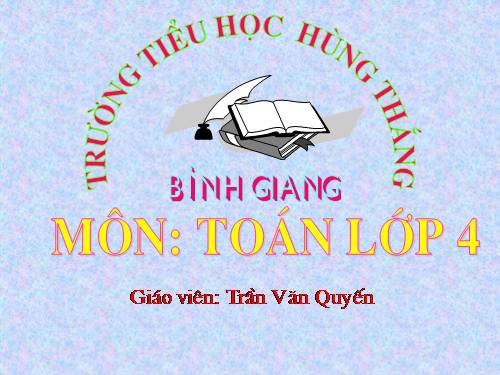 Phép cộng phân số (tiếp theo)