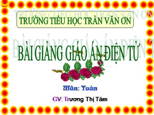 Phép chia phân số