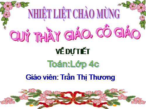 Quy đồng mẫu số các phân số (tiếp theo)