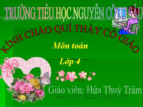 Phép cộng phân số