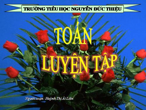 Các Bài giảng khác thuộc Chương trình Toán 4